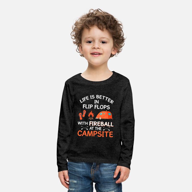 Life Is Better In Flip Flops With Fireball