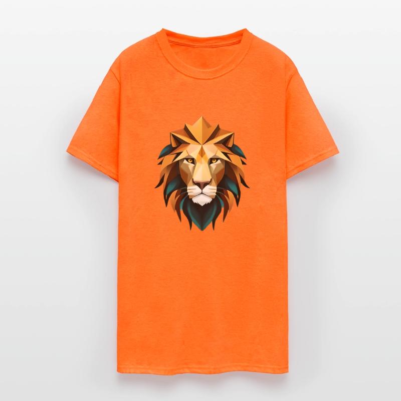 Lion Head Print