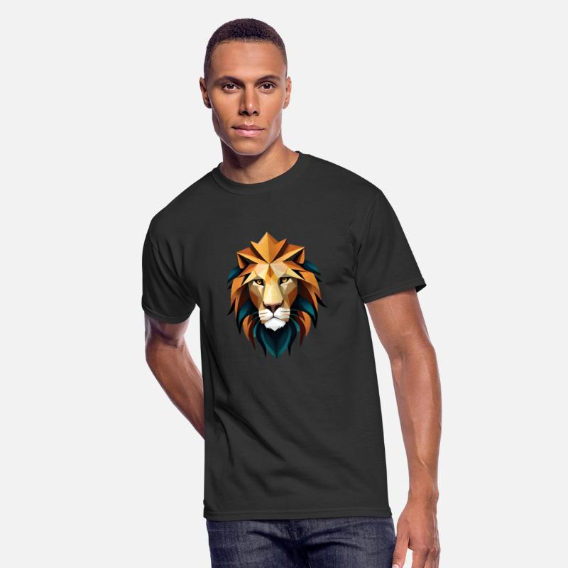 Lion Head Print