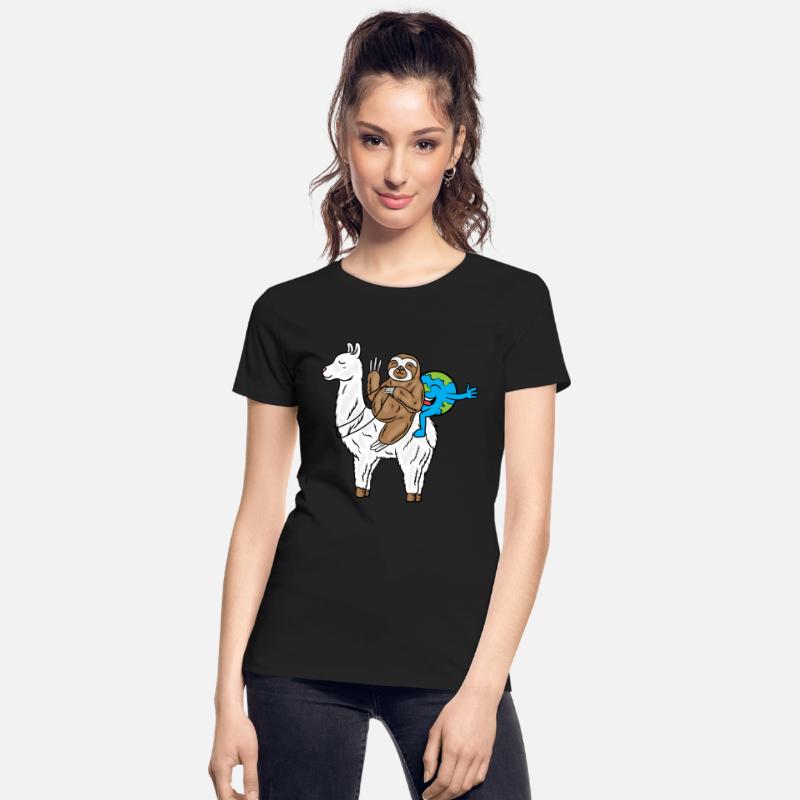 LLama Sloth Earth Funny Clothing Earth Day