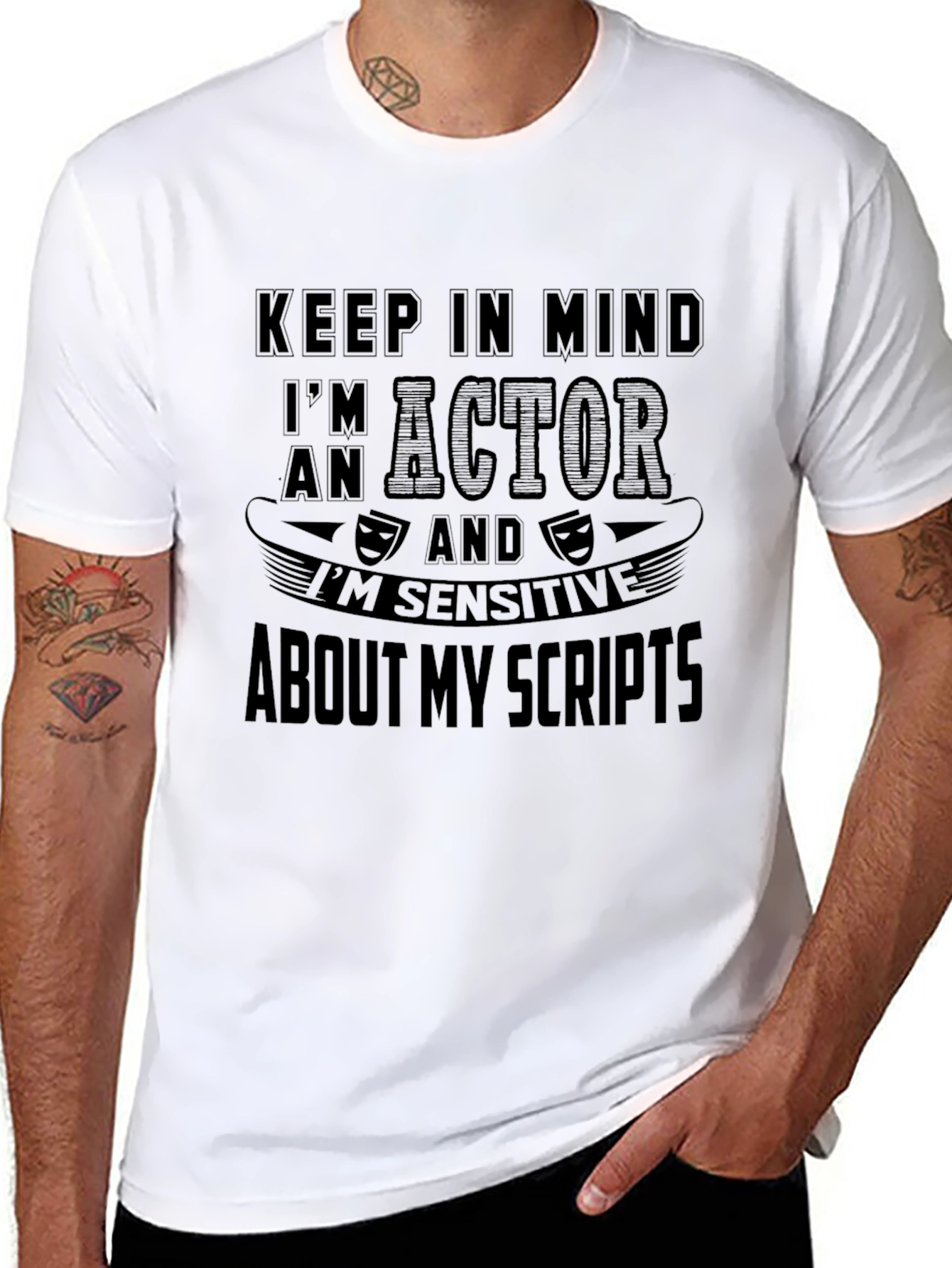 Actor Scripts Graphic T-Shirt - Keep In Mind