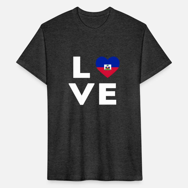 Love Haiti Flag