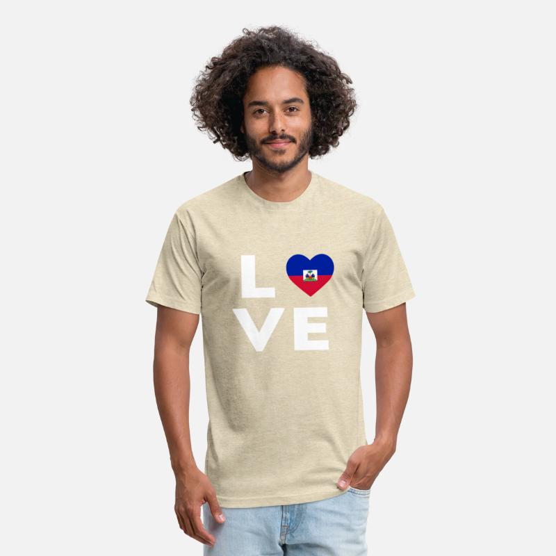 Love Haiti Flag