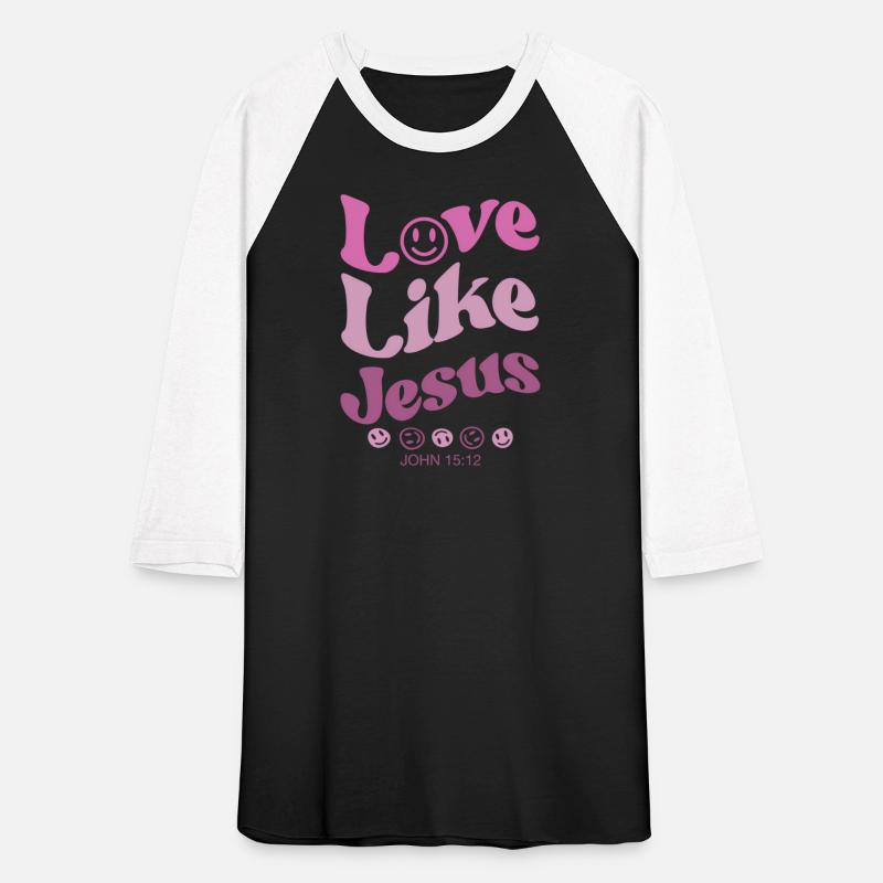Love Like Jesus Religious God With Words On