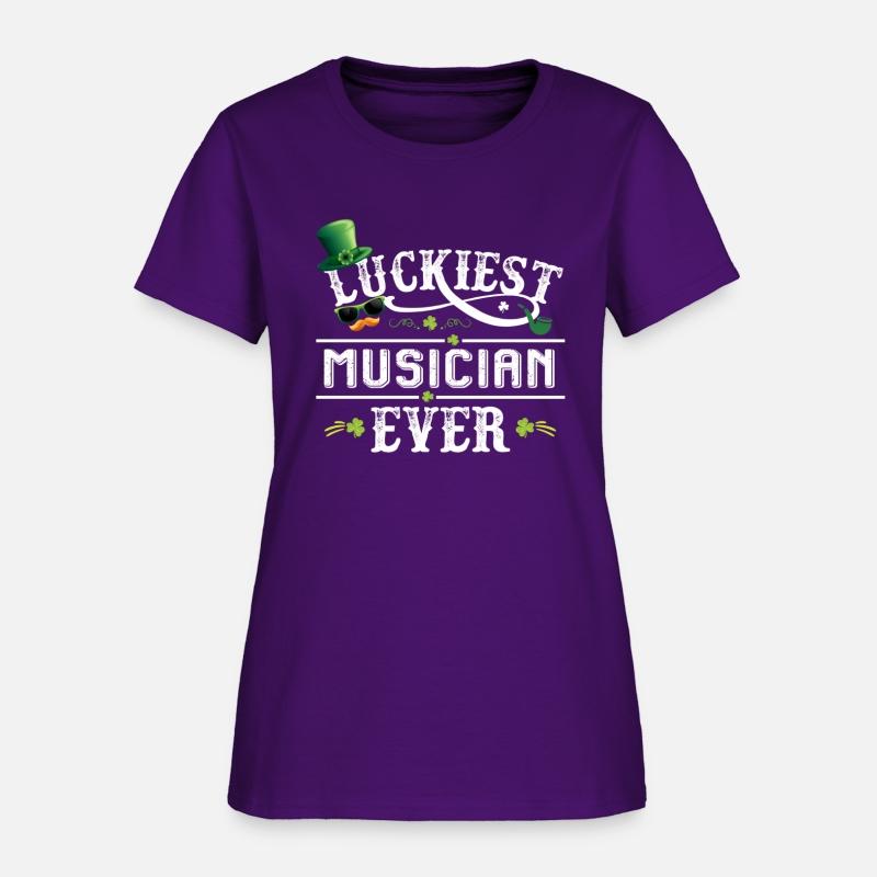 Luckiest Musician Ever Leprechaun St Patrick Day