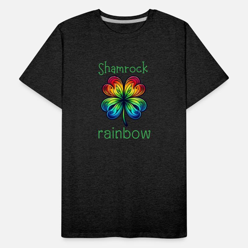 LUCKY Shamrock Rainbow