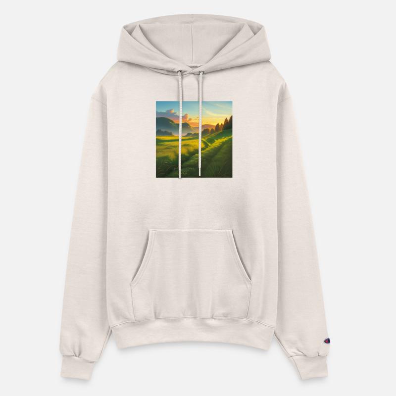 Lush, Sunlit Grassy Meadow at Dawn in Faerun