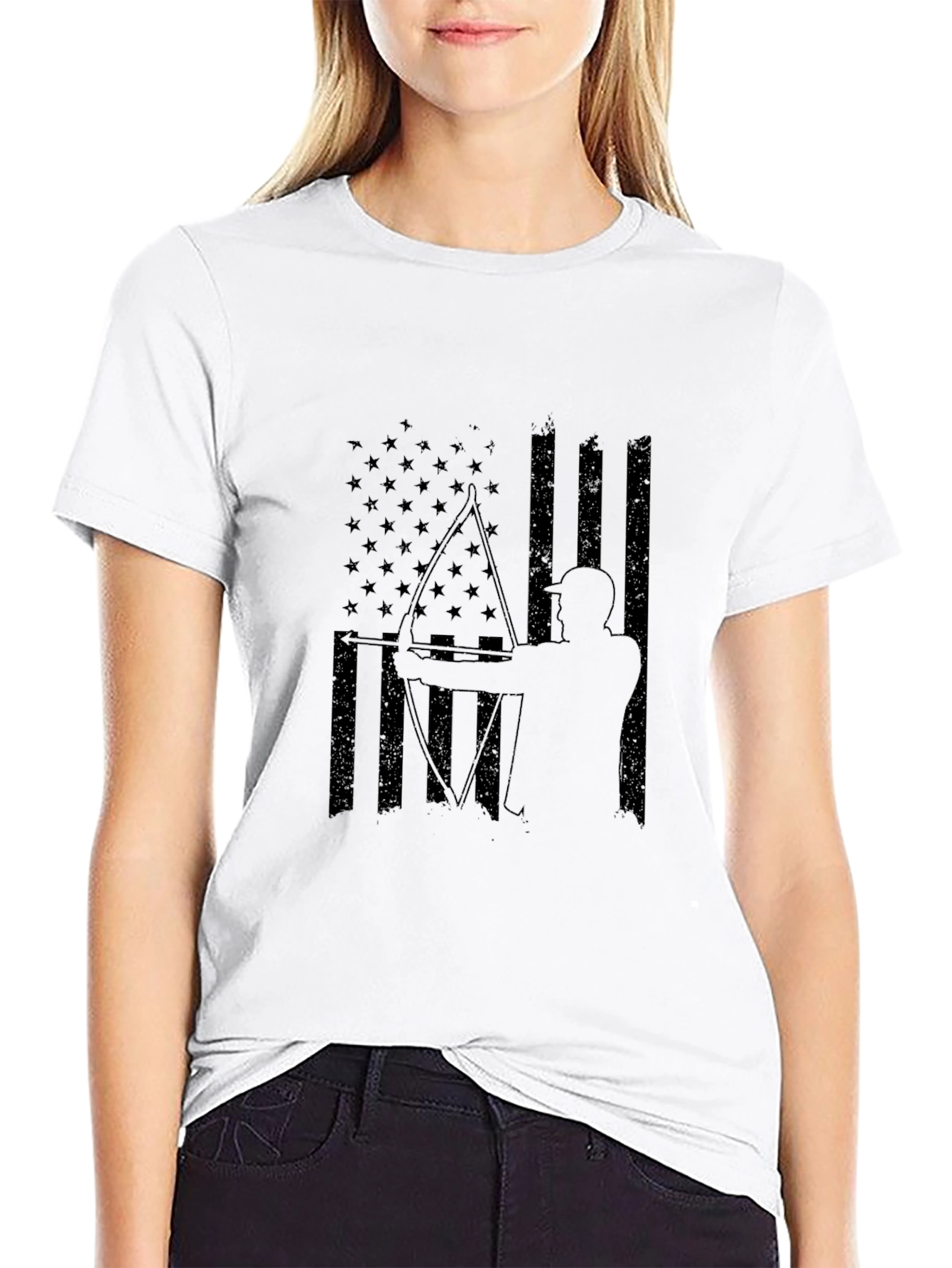 American Archer Graphic Tee - Patriotic Style