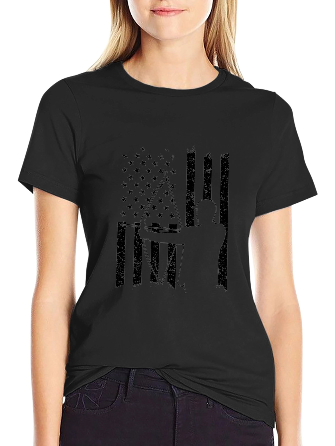 American Archer Graphic Tee - Patriotic Style