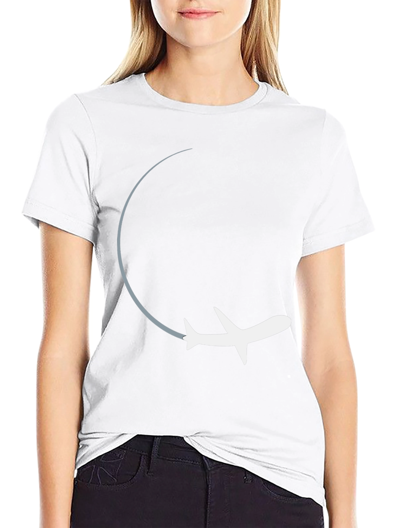 Airplane Takeoff Graphic T-Shirt