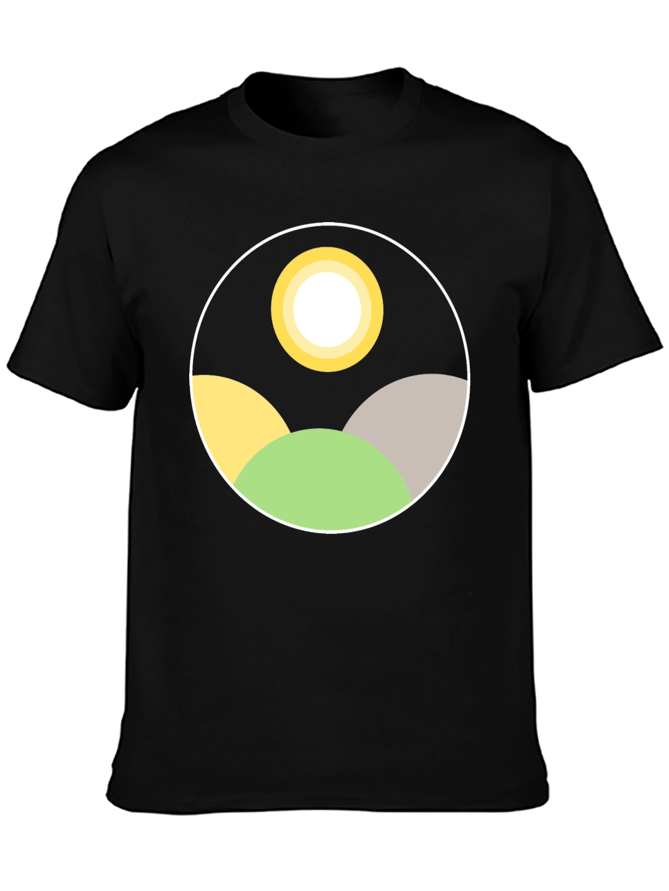 Abstract Landscape Graphic Tee