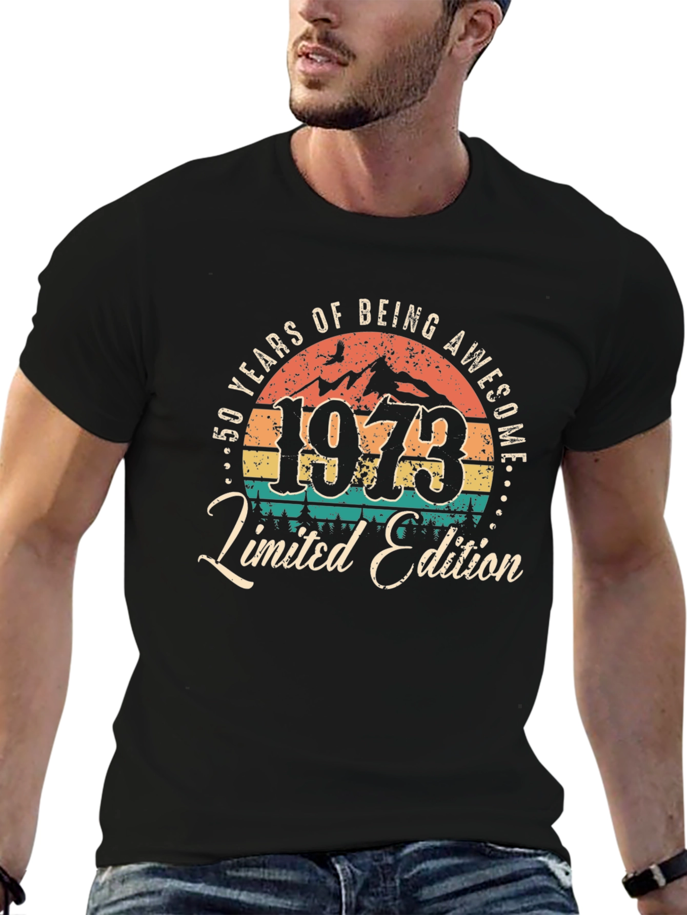50 Years Awesome 1973 Limited Edition T-Shirt