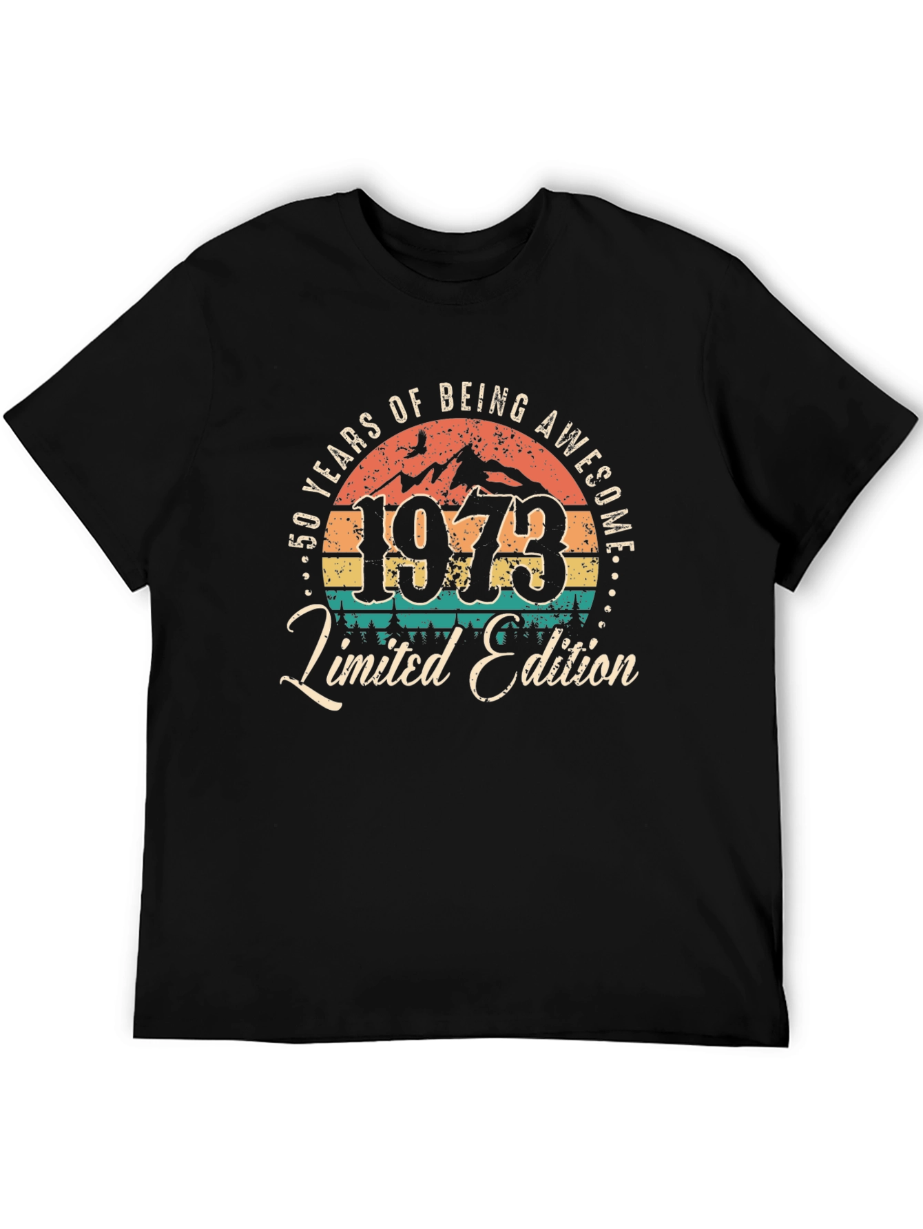50 Years Awesome 1973 Limited Edition T-Shirt