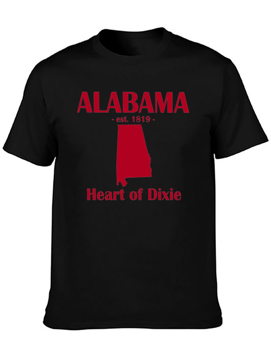 Alabama State Pride T-Shirt Heart of Dixie