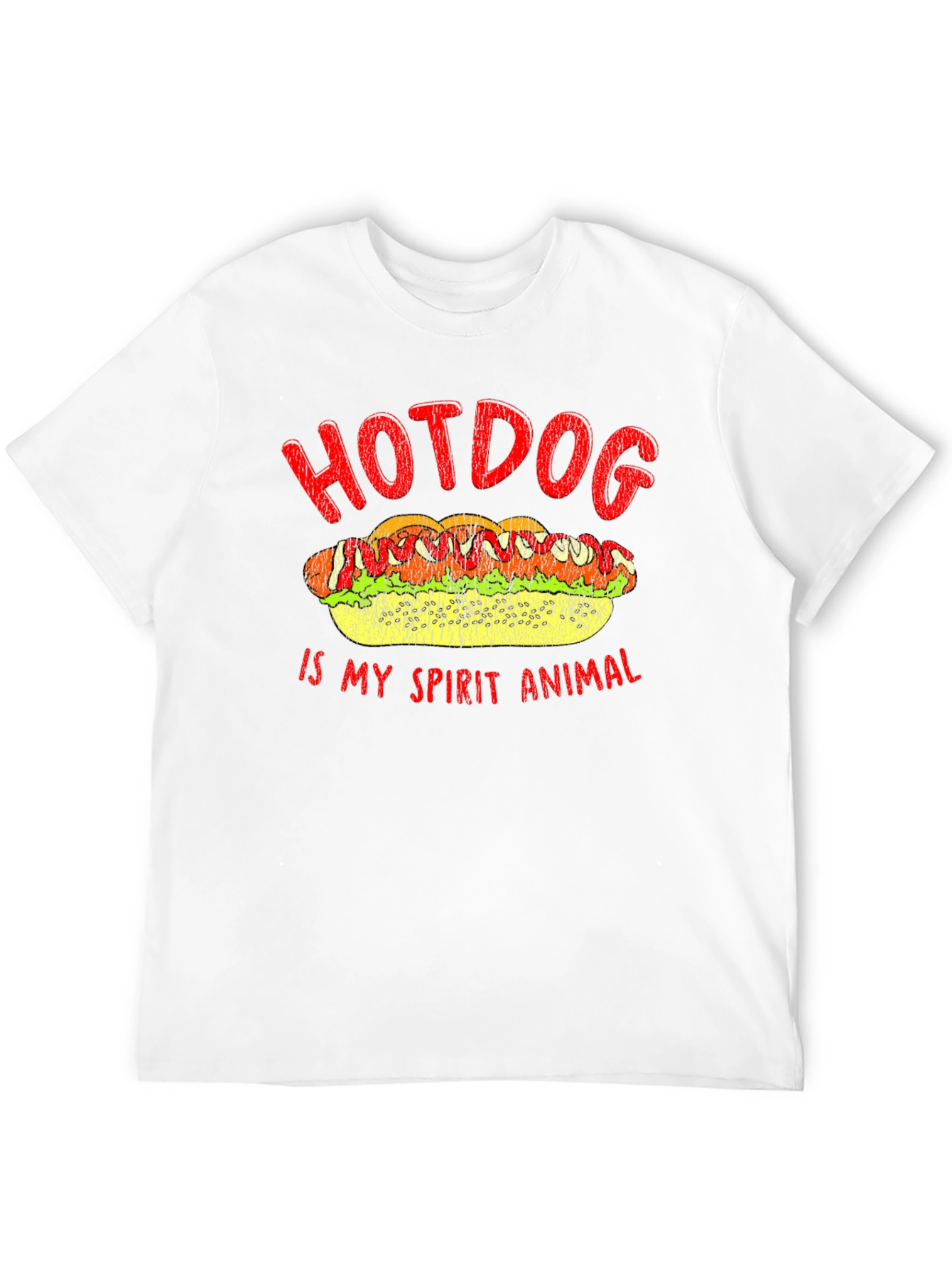 Hotdog Spirit Animal T-Shirt - Foodie Tee