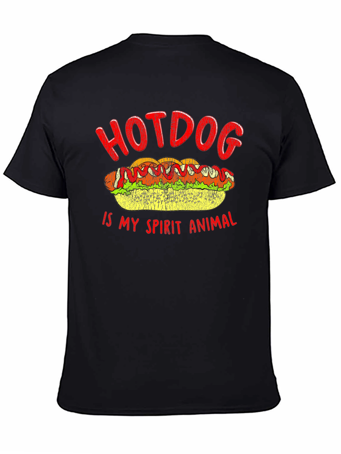 Hotdog Spirit Animal T-Shirt - Foodie Tee