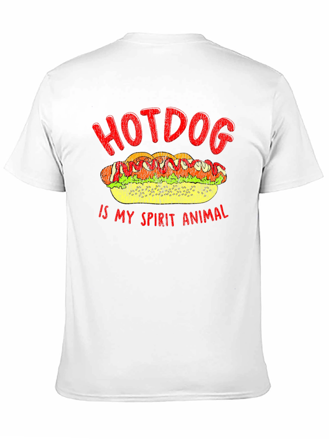 Hotdog Spirit Animal T-Shirt - Foodie Tee