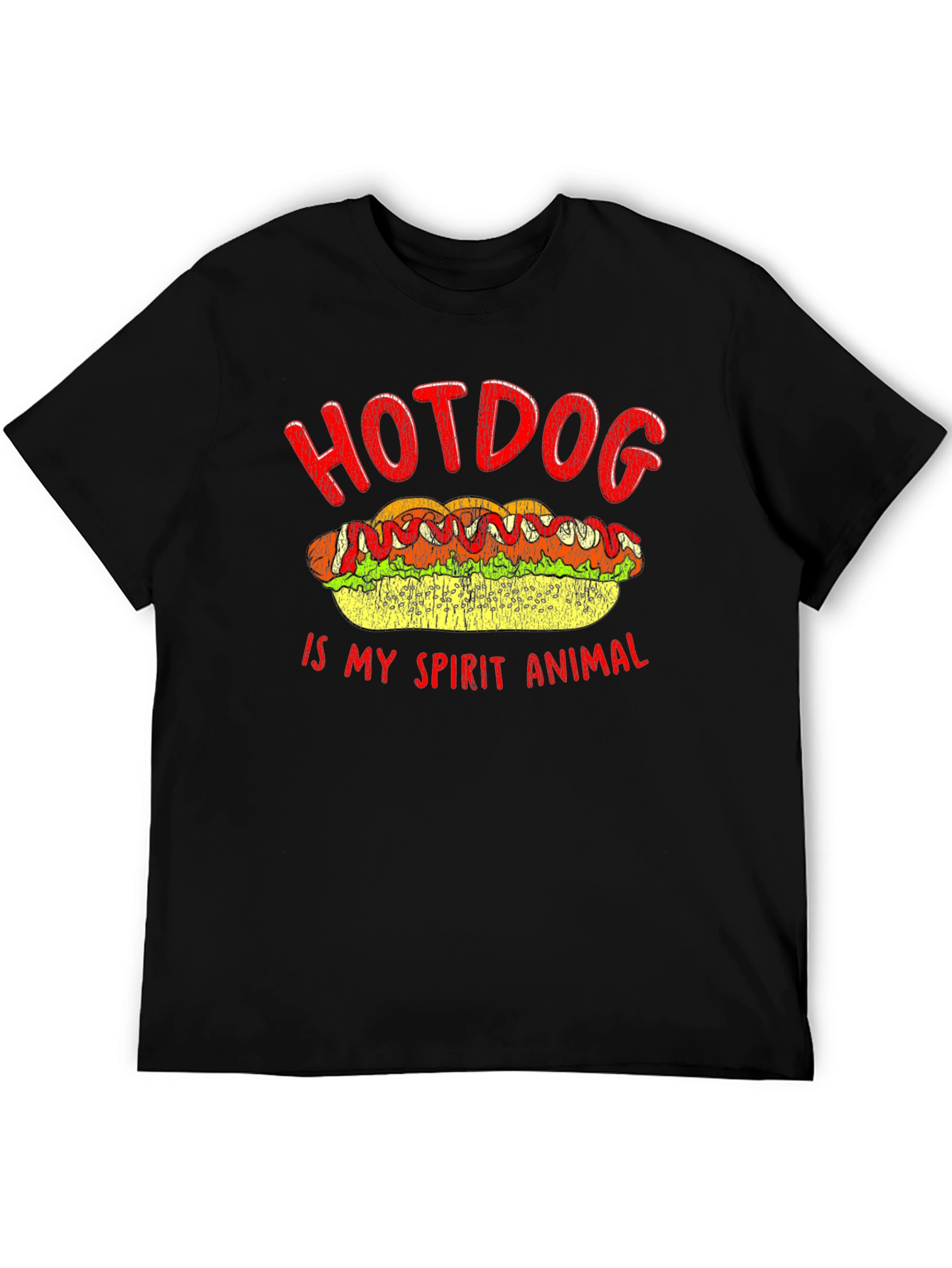 Hotdog Spirit Animal T-Shirt - Foodie Tee