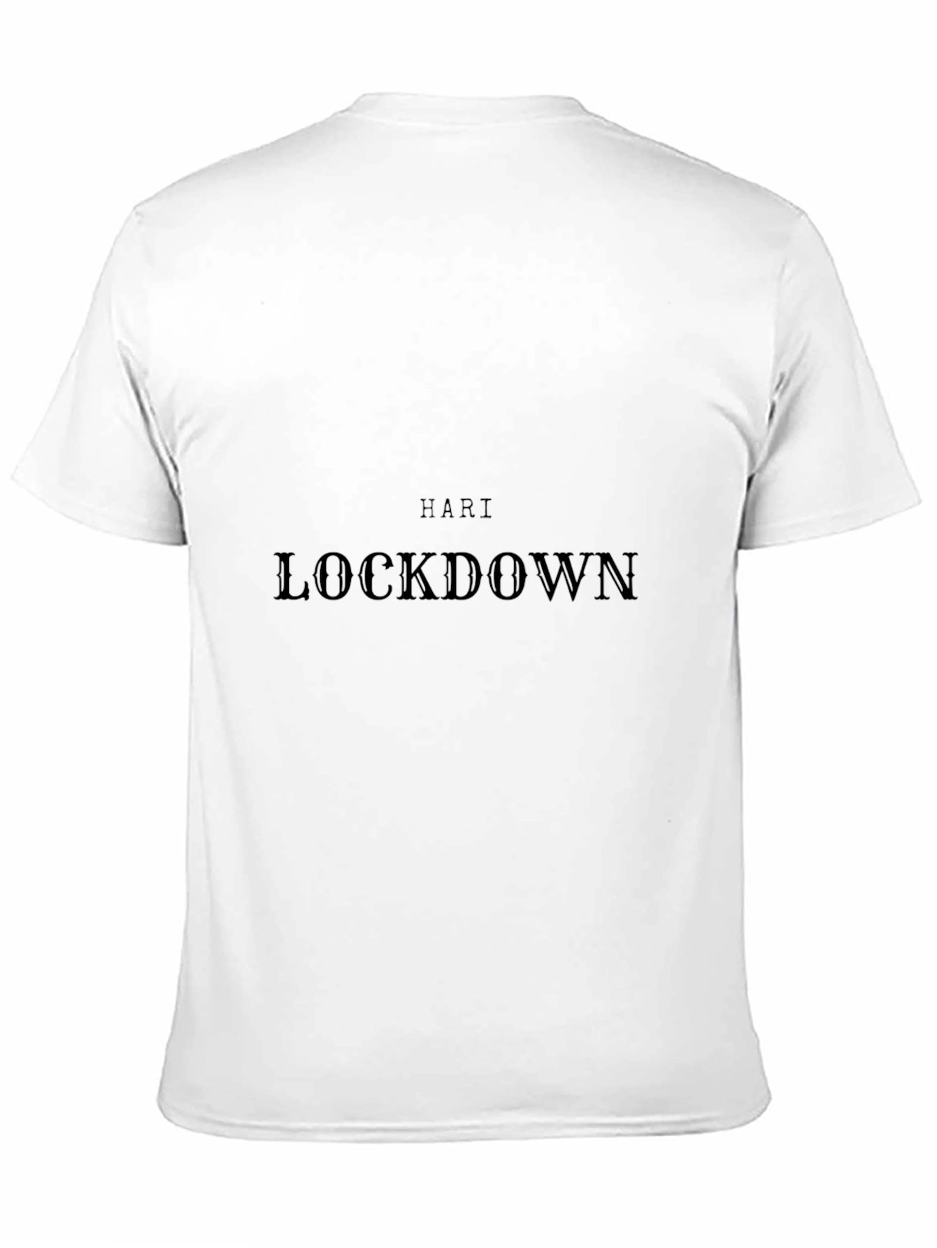 Hari Lockdown T-Shirt - Black