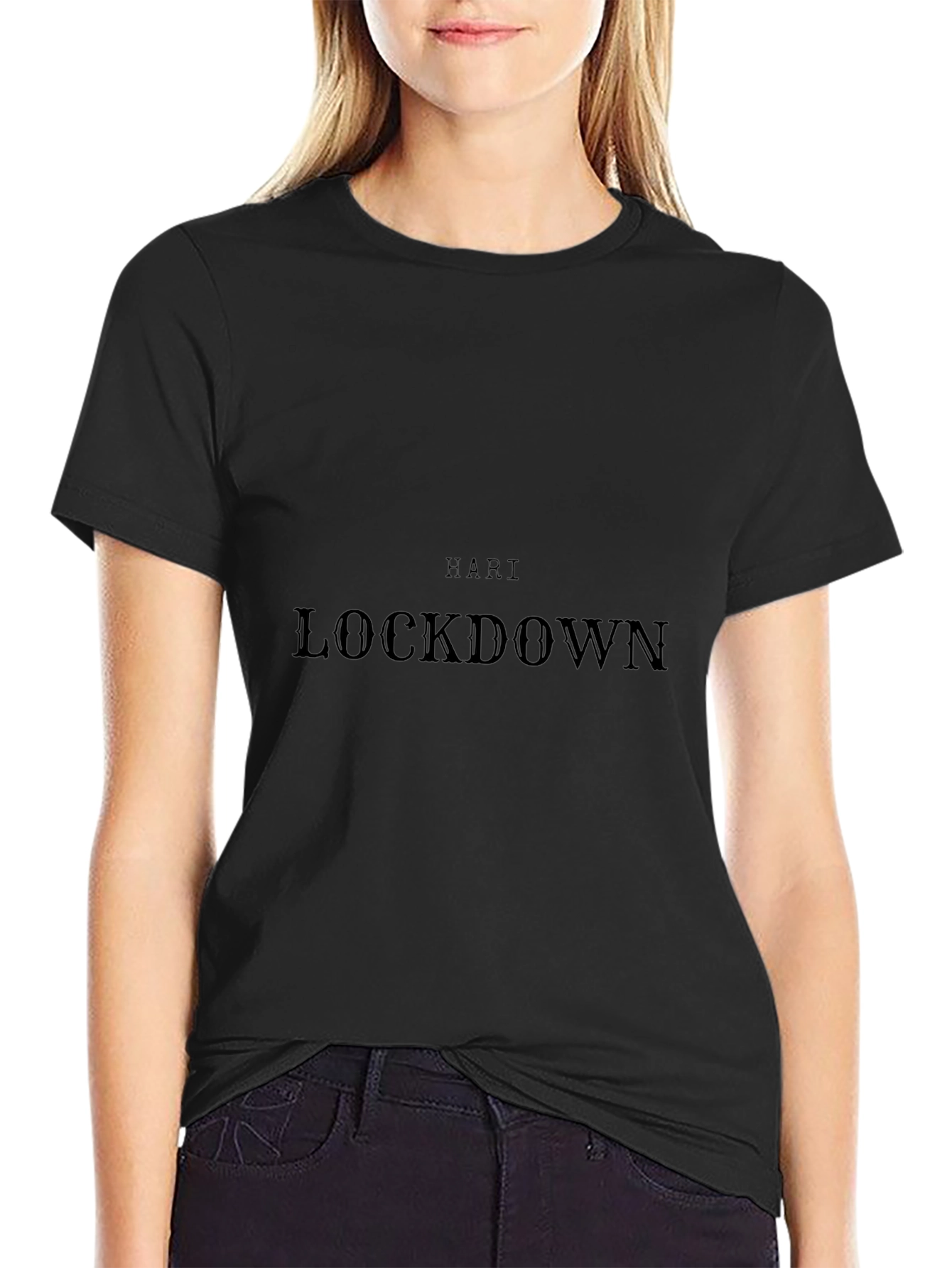 Hari Lockdown T-Shirt - Black