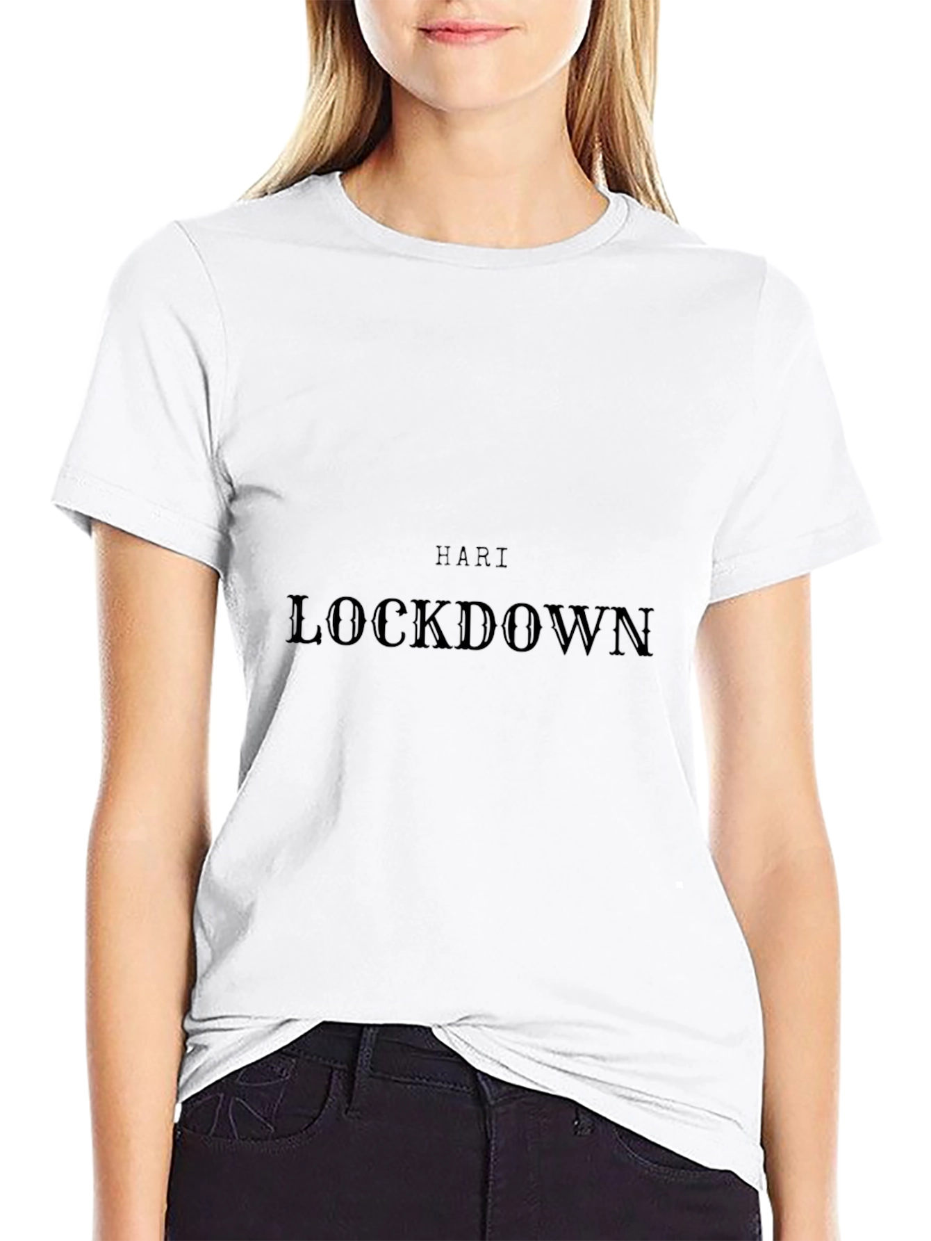 Hari Lockdown T-Shirt - Black