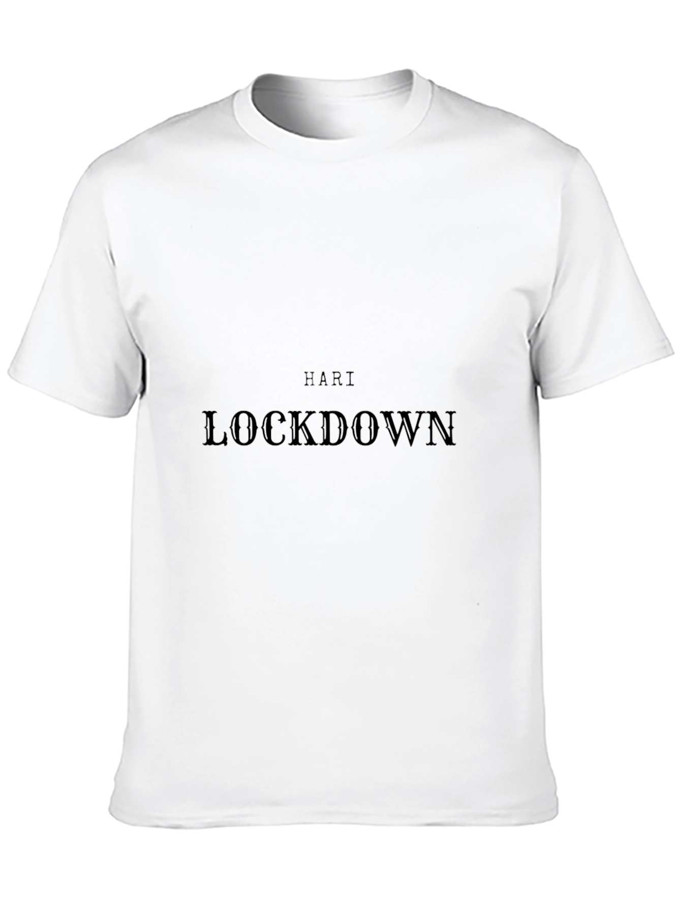 Hari Lockdown T-Shirt - Black