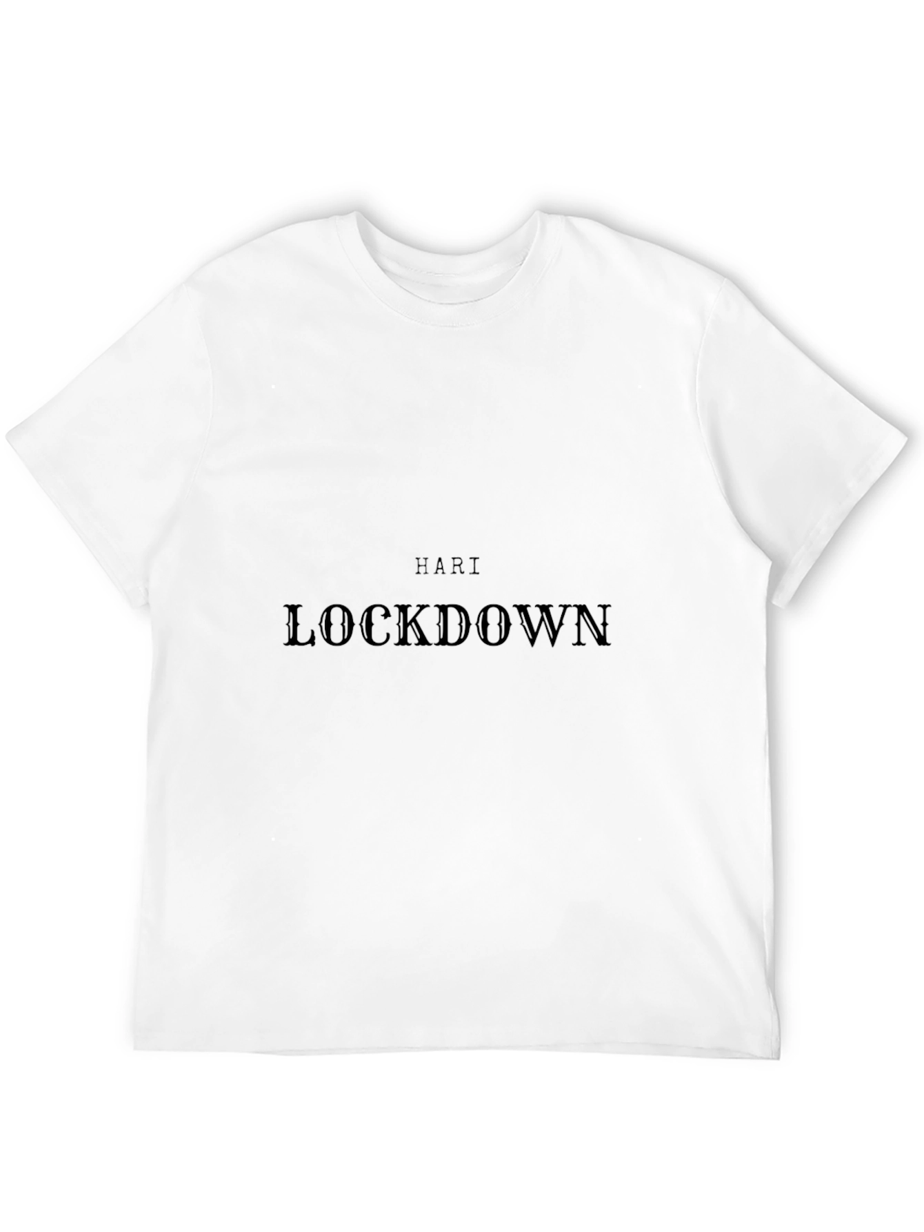 Hari Lockdown T-Shirt - Black