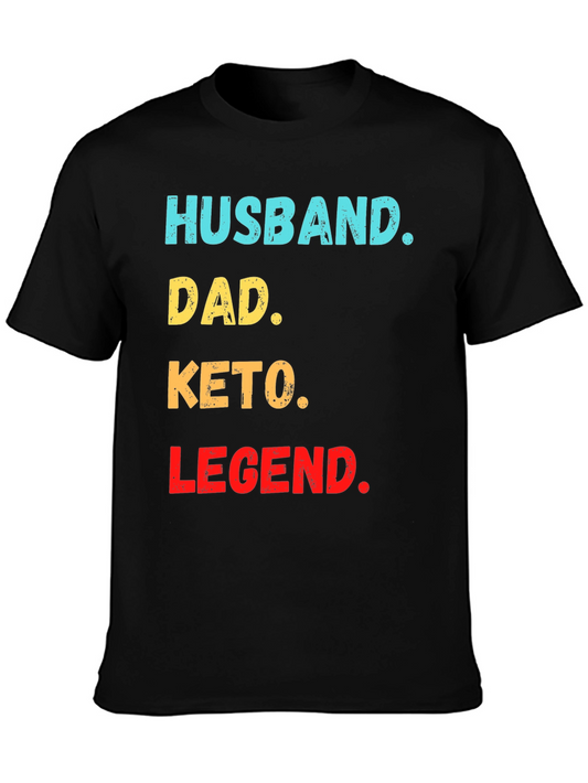 Husband Dad Keto Legend T-Shirt