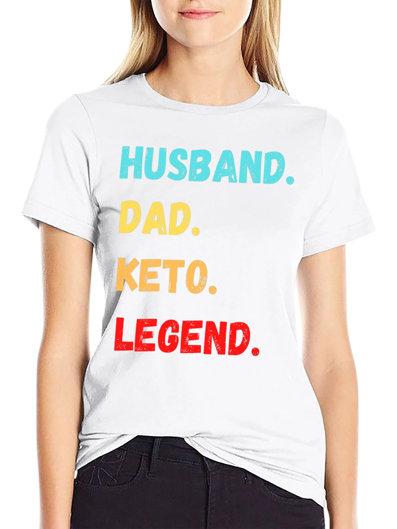 Husband Dad Keto Legend T-Shirt
