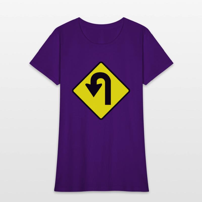 Make A U-Turn Road Sign Turn Around Uturn U Turn