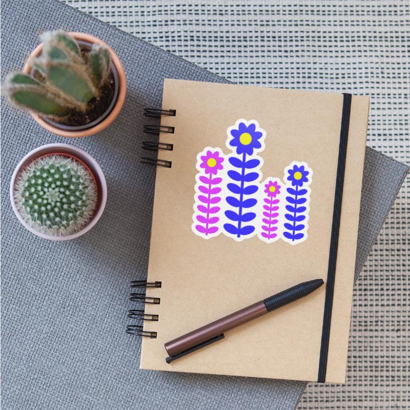 Many Pretty Daisy Flowers Decorative Nature Design