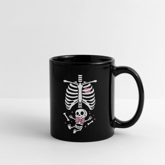 Maternity Skeleton Baby Girl Monster Halloween Fun