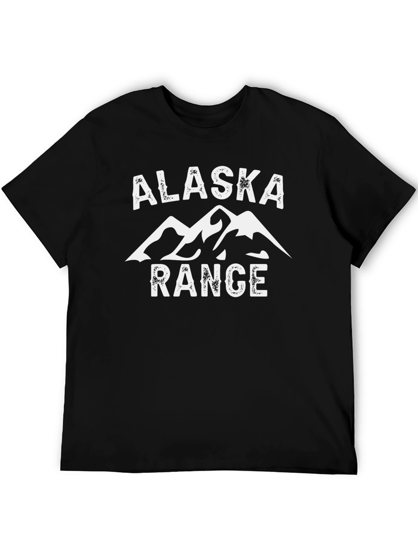 Alaska Range Graphic T-Shirt - Black