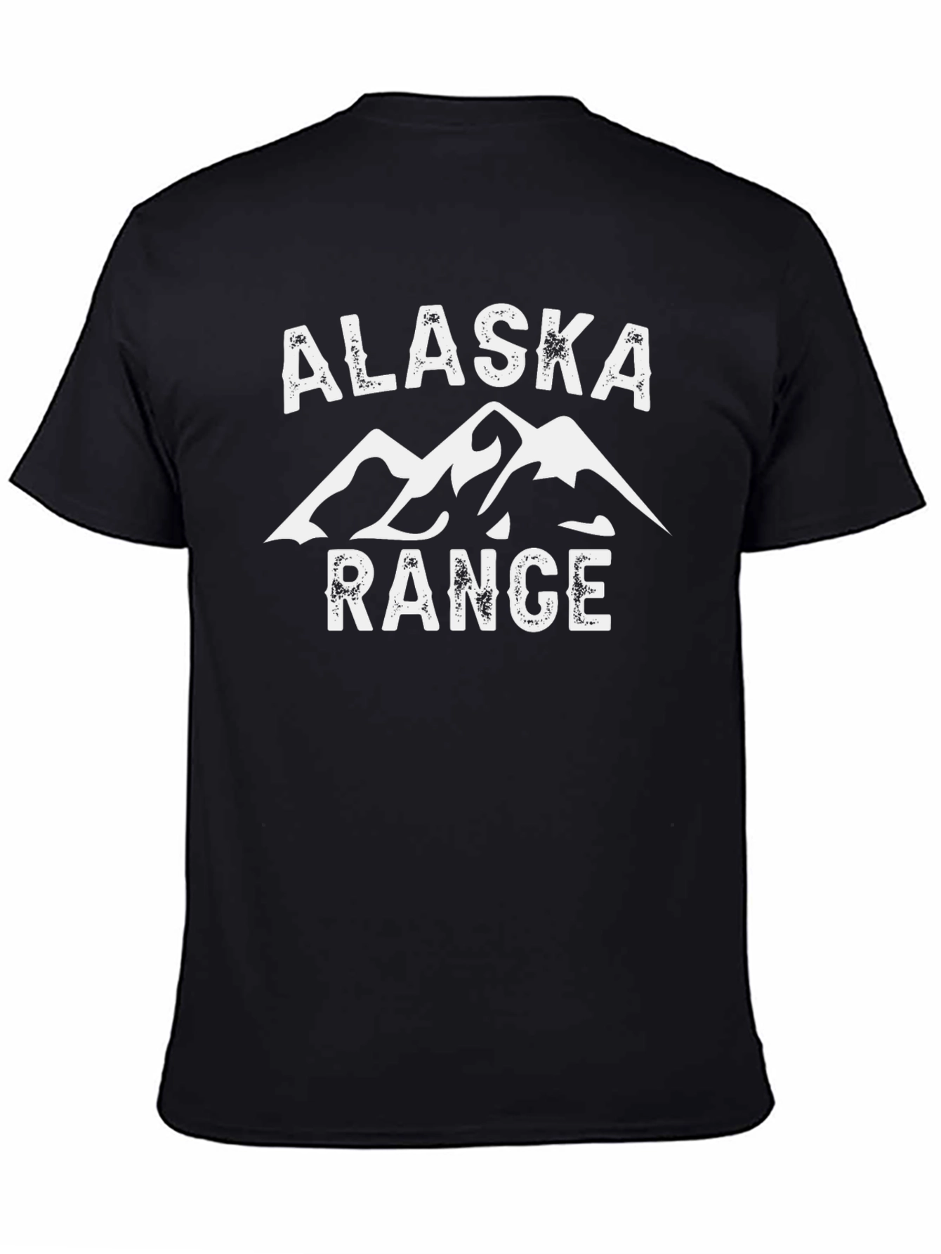 Alaska Range Graphic T-Shirt - Black
