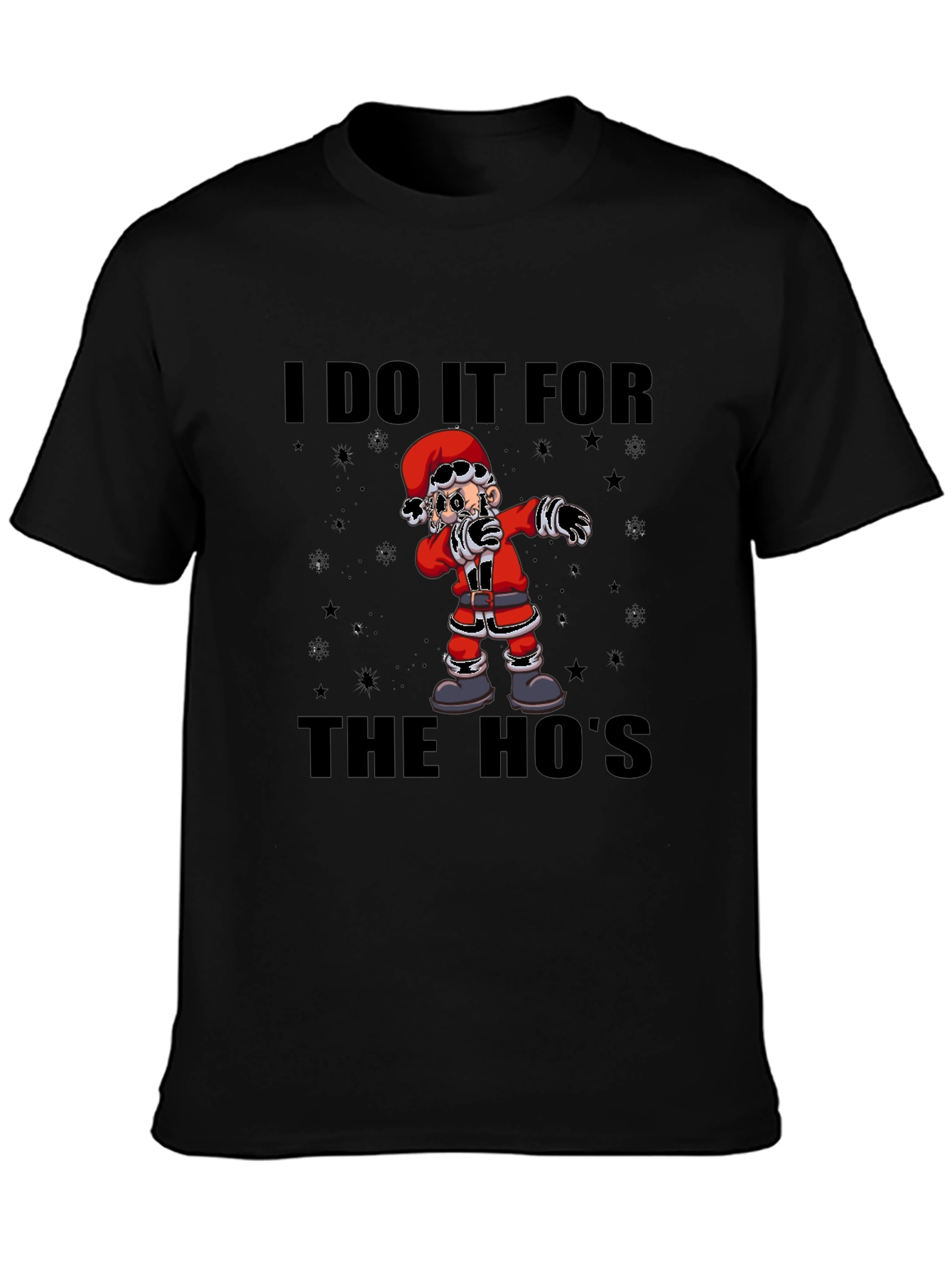 Humorous Holiday Santa T-Shirt