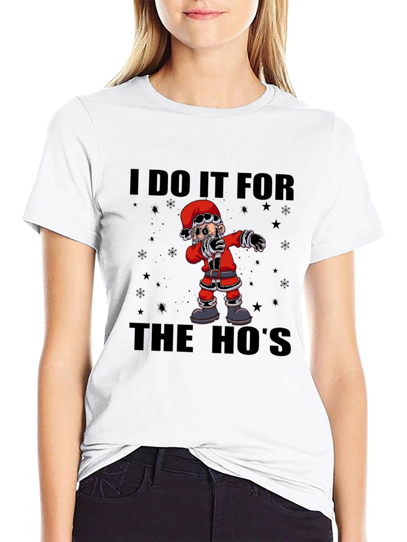 Humorous Holiday Santa T-Shirt