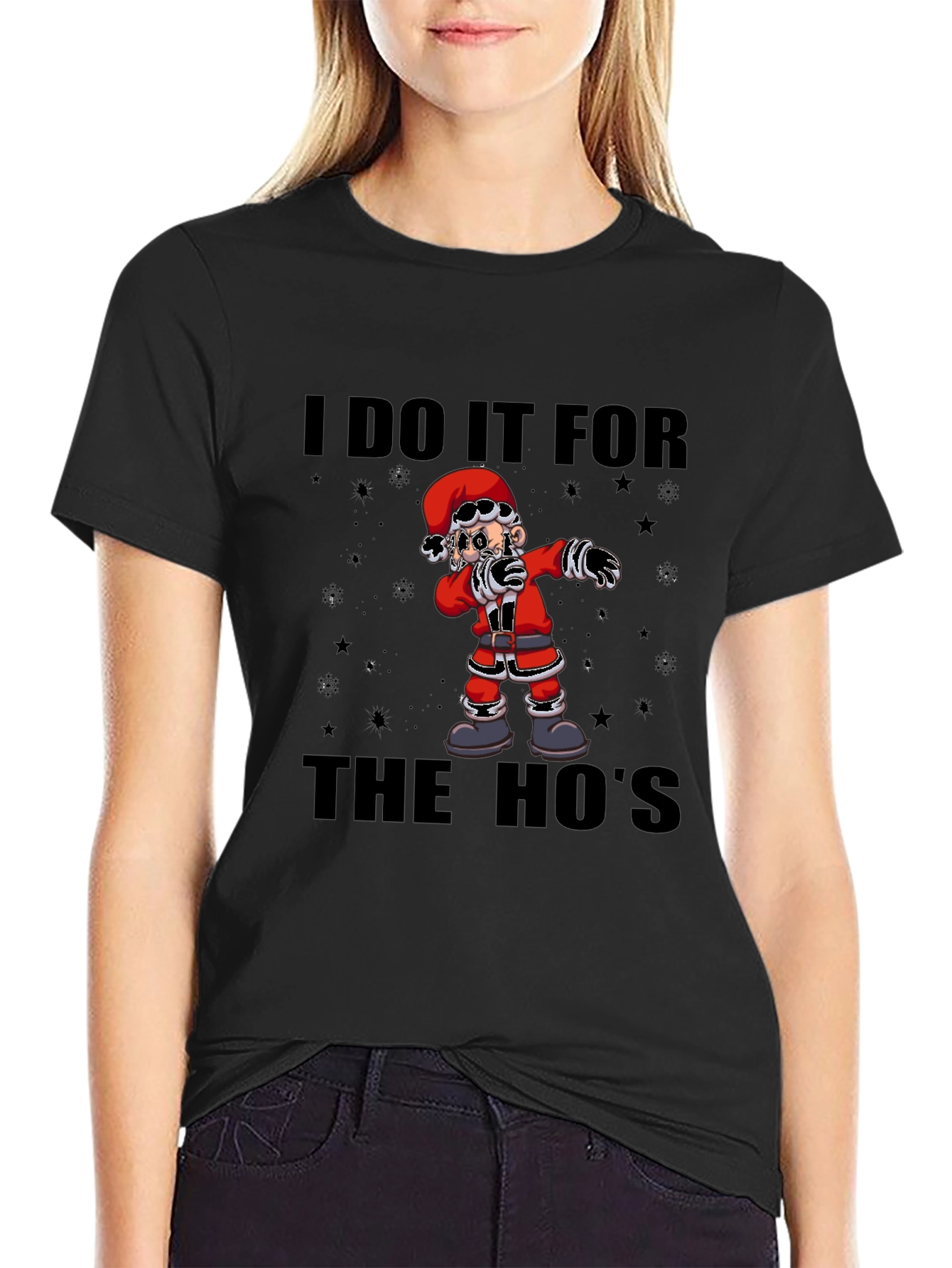Humorous Holiday Santa T-Shirt