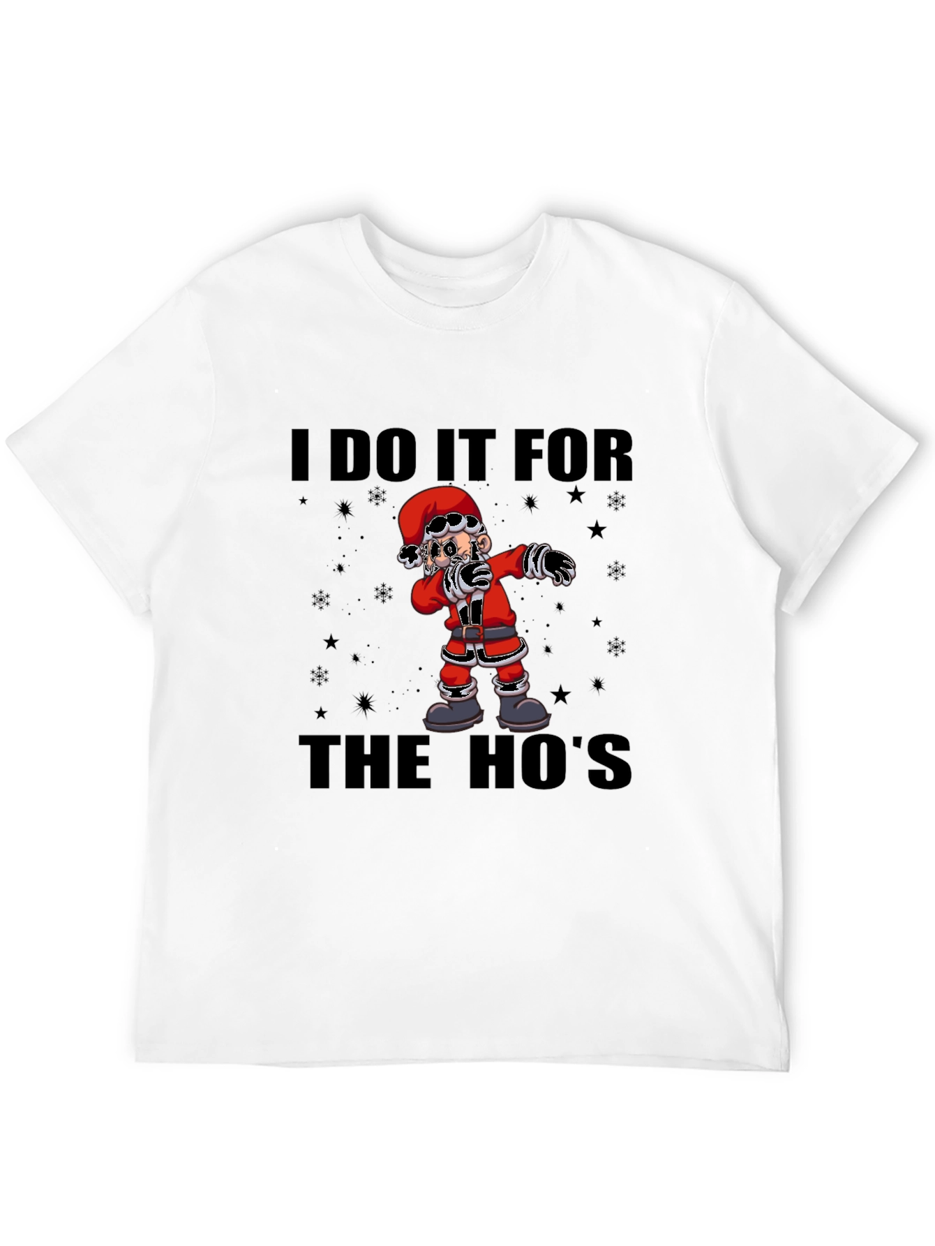Humorous Holiday Santa T-Shirt