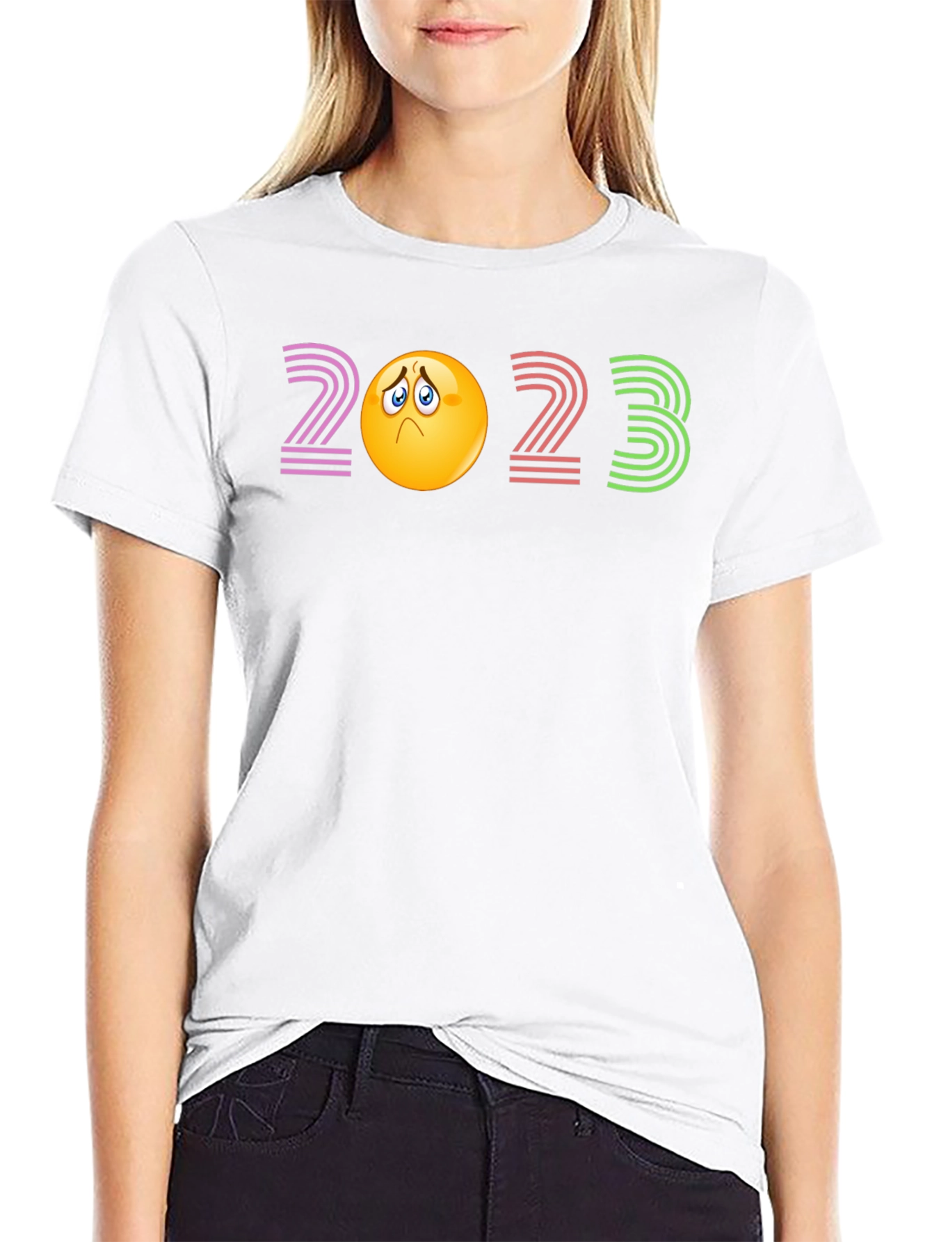 2023 Emoji Graphic T-Shirt