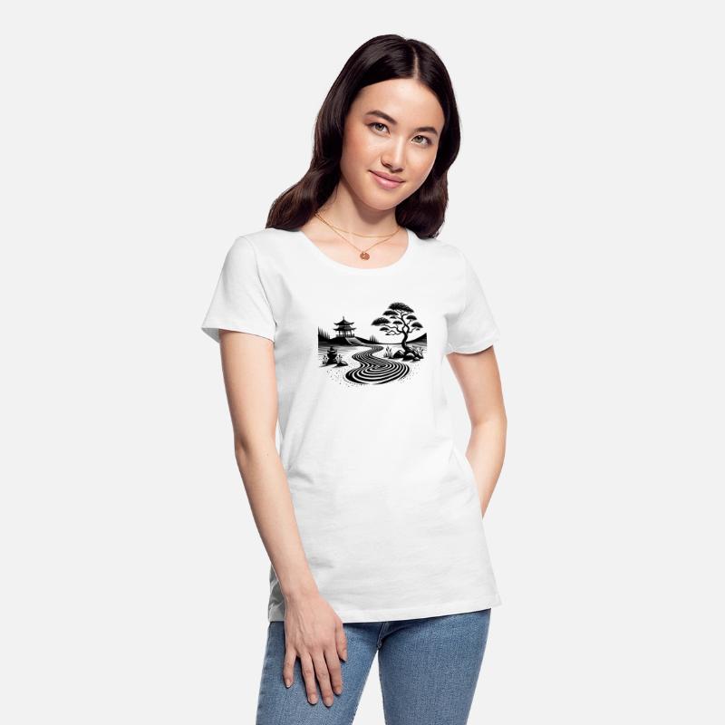 Meditative Balance Japanese Temple Garden