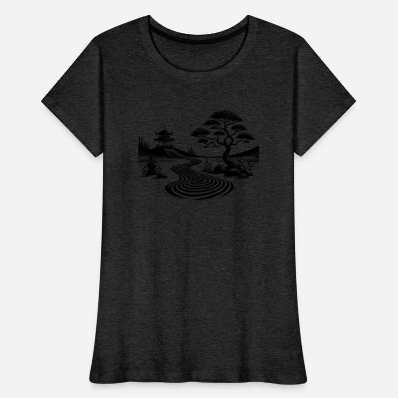 Meditative Balance Japanese Temple Garden