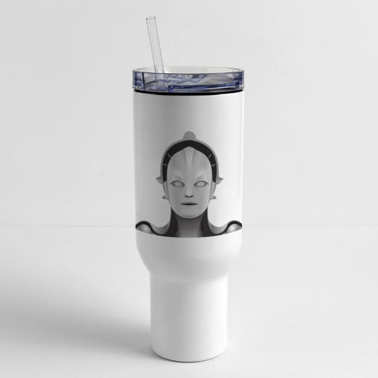 Metropolis Face Statue Future Sci Fi