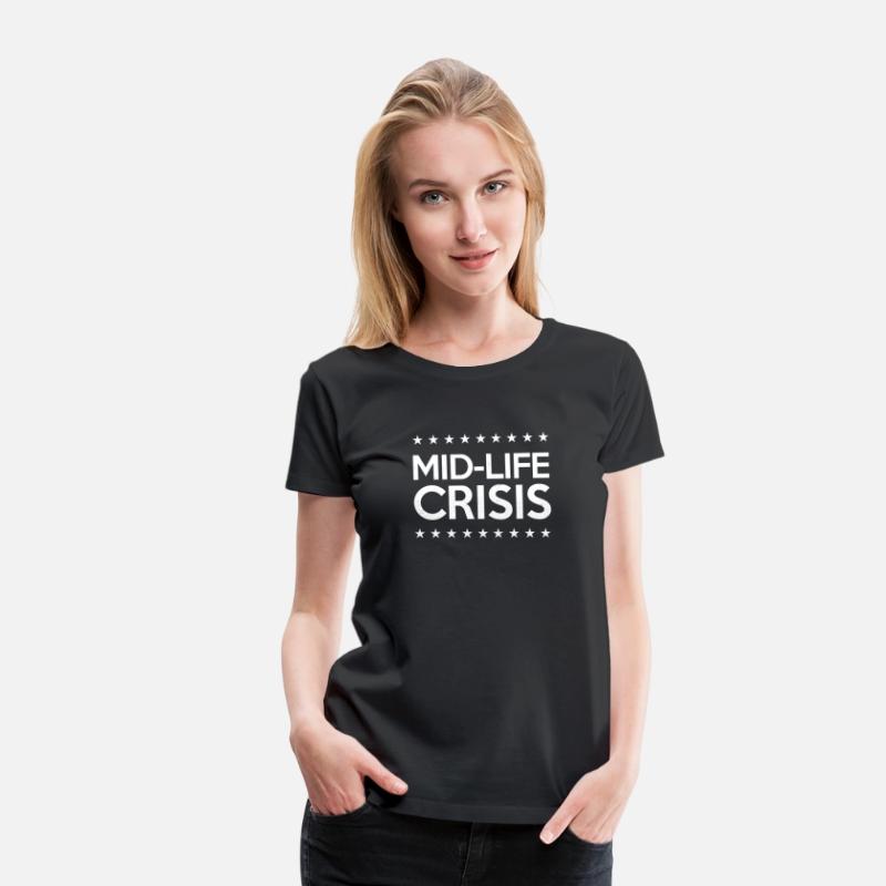 Mid Life Crisis Midlife Vintage Distressed