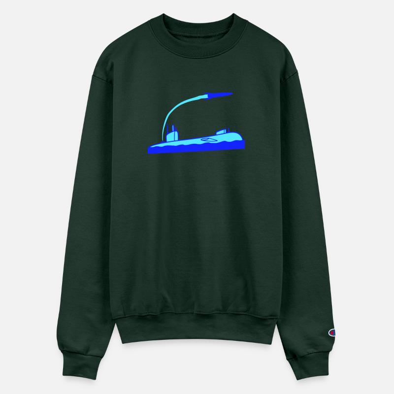 Military Submarine Fires Torpedoes Missile Attack