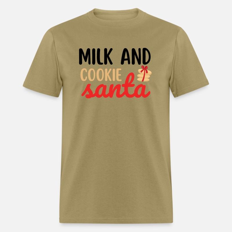 milk and cookies santa