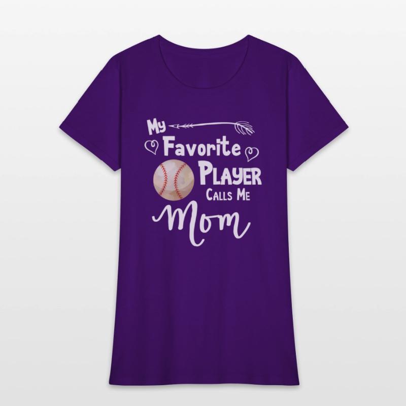Mom Baseball Softball Game Fan Sports Favorite
