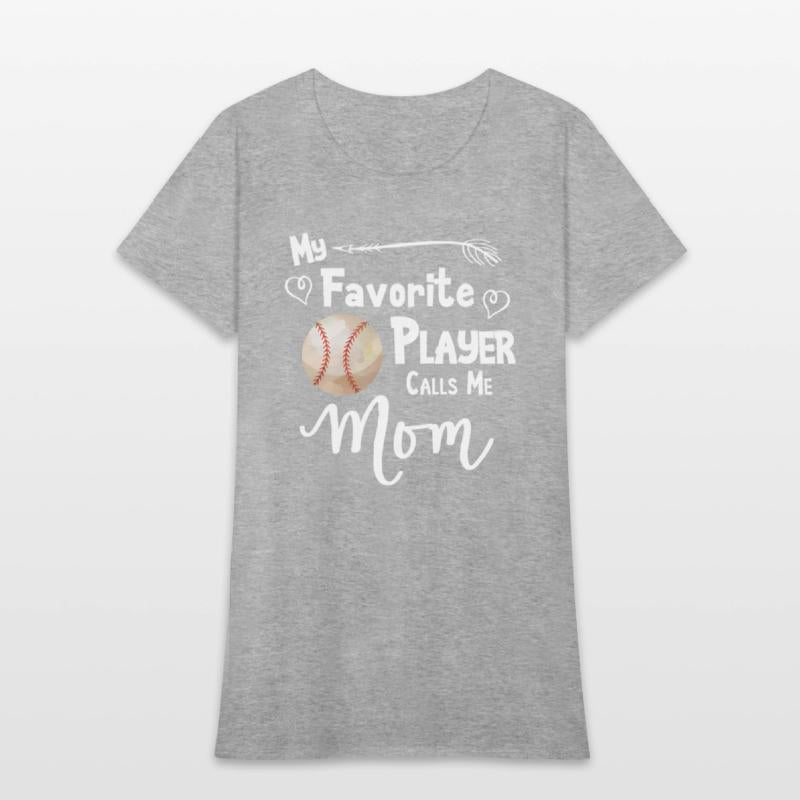 Mom Baseball Softball Game Fan Sports Favorite