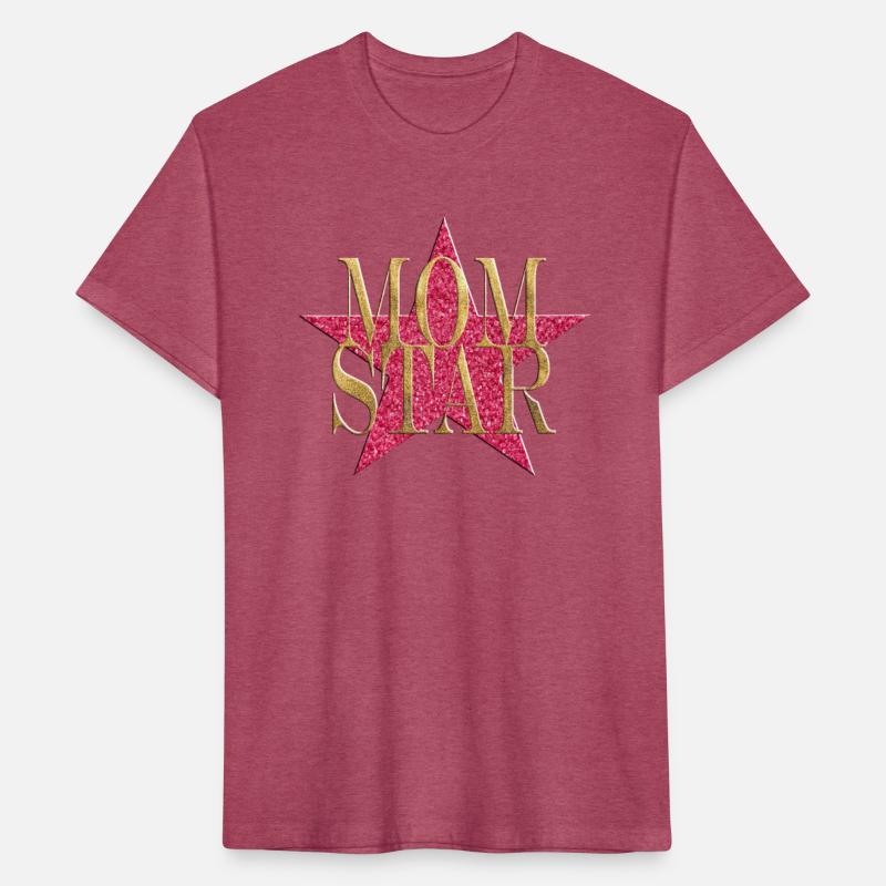 Mom Star Pink Glitter