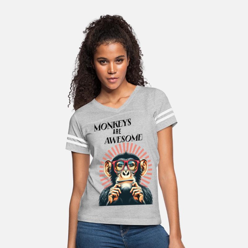 monkey are the awesome t-shirt
