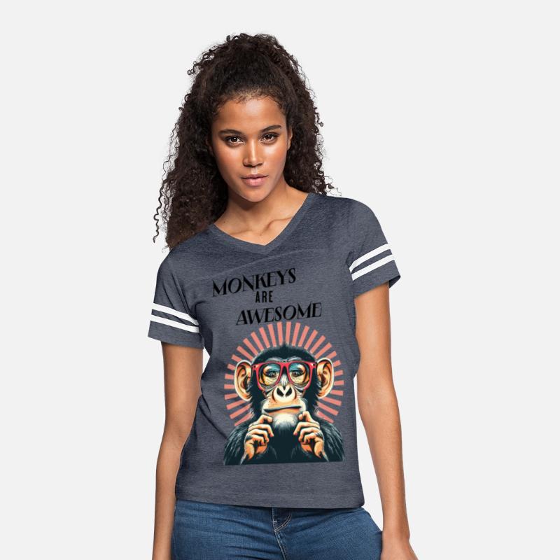 monkey are the awesome t-shirt